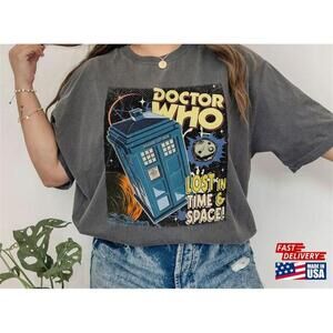 Doctor Who Lost In Time And Space Shirt Police Box Shirts Dr Fan Gift Shirt
